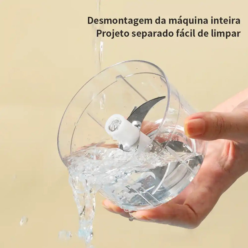 Mini Triturador de Alho Elétrico - COMPRE 1 LEVE 2
