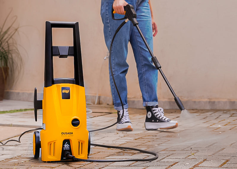 Lavadora de Alta Pressão WAP Ousada Plus 2200 1500W de Potência 1750 PSI 127V