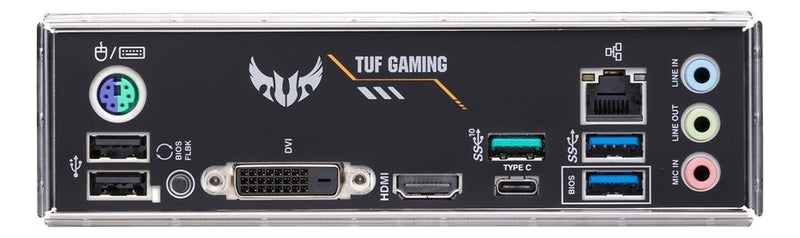 Placa Mãe Asus Para Amd Am4 Tuf B450m Plus Ii 4xddr4 Matx Cor Preto