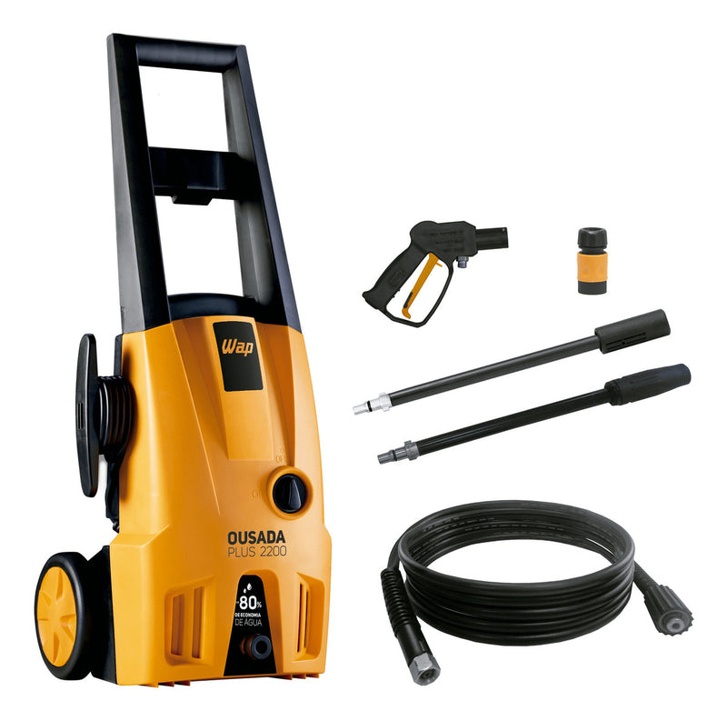 Lavadora de Alta Pressão WAP Ousada Plus 2200 1500W de Potência 1750 PSI 127V
