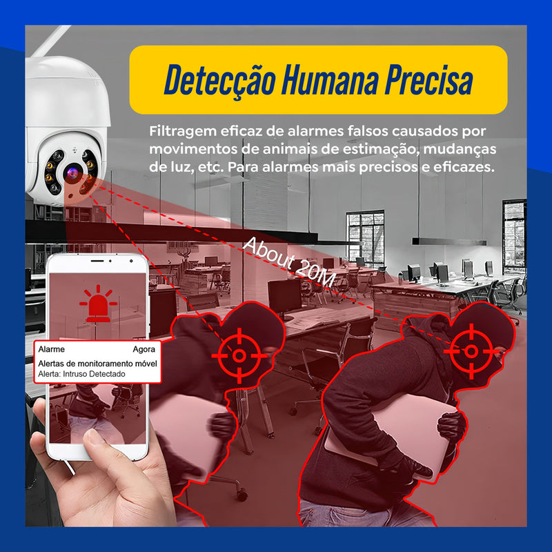 Kit 2câmera Ip Icsee Prova D'água Infravermelho Externa Wifi - Bahrein