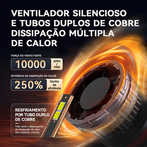 Carro Led Farol Lâmpadas 200w 40000lm H4 H1 H7 H11 Hb3 Hb4