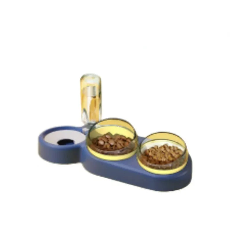 Dispensador automático de comida e água multifuncional para animais estimação