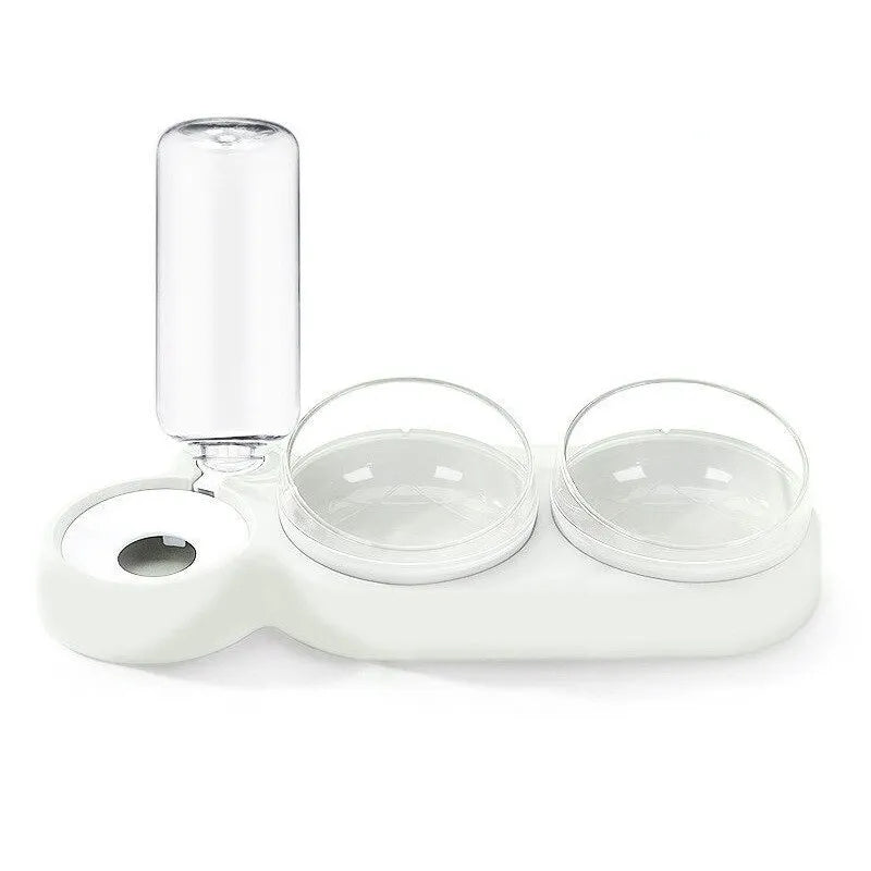 Dispensador automático de comida e água multifuncional para animais estimação