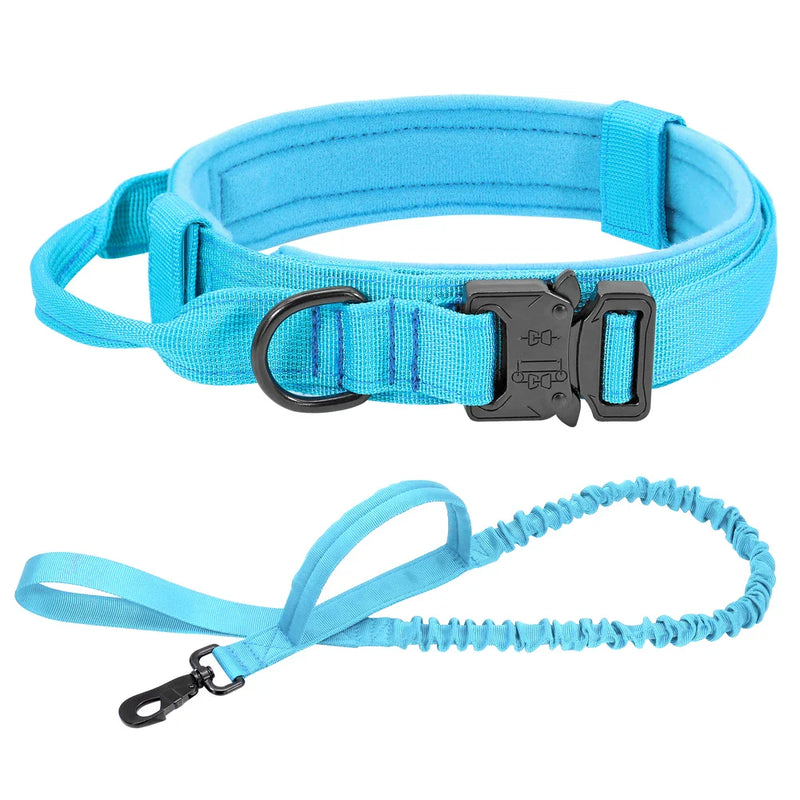 Conjunto de Coleira Elástica para Cães