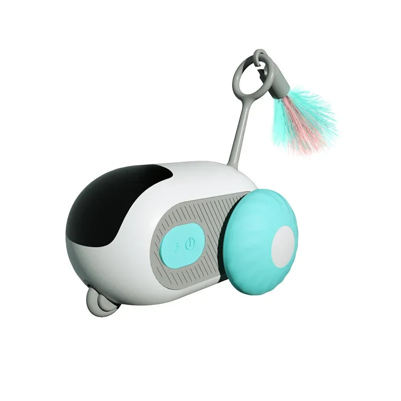 Carro Esportivo Inteligente para Gatos com Controle Remoto