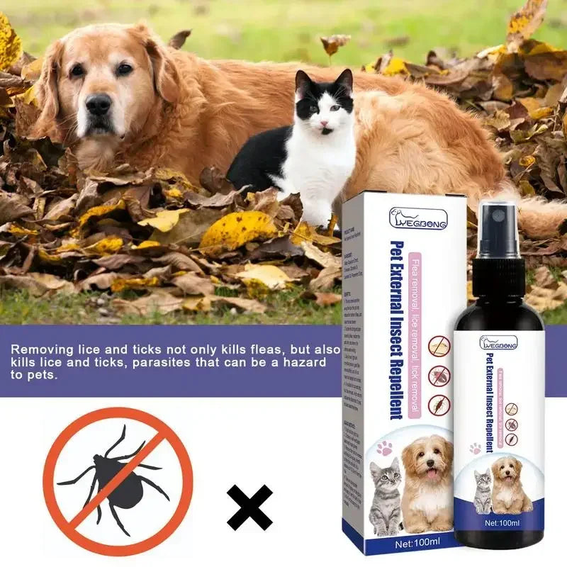 Removedor Spray Pulga e Carrapatos