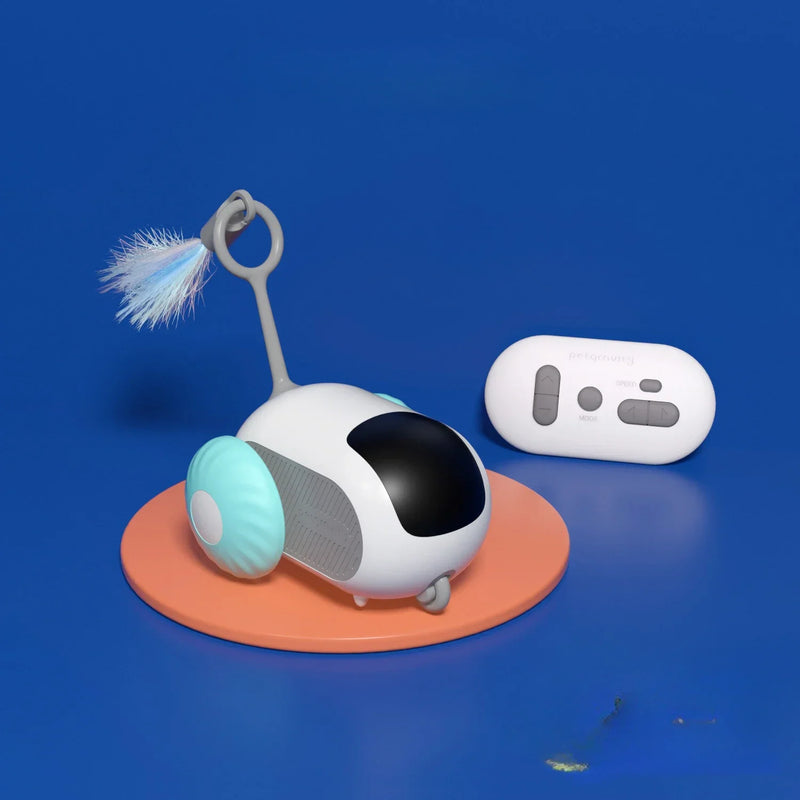 Carro Esportivo Inteligente para Gatos com Controle Remoto