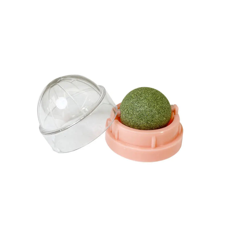 Bola Adesiva para Parede de Gato Natural