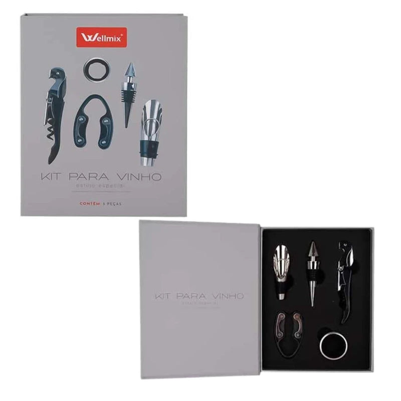 Kit Livro da Sabedoria para Vinhos - Linha Premium