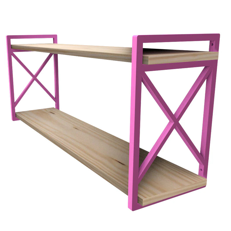 Prateleira Estilo Industrial Várias Cores - PVC