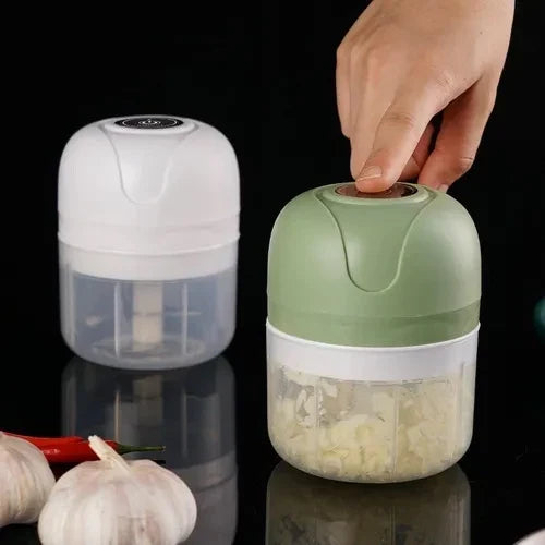 Mini Triturador de Alho Elétrico - COMPRE 1 LEVE 2
