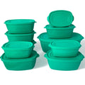 Pote com Tampa Kit 10 Peças - Tiffany