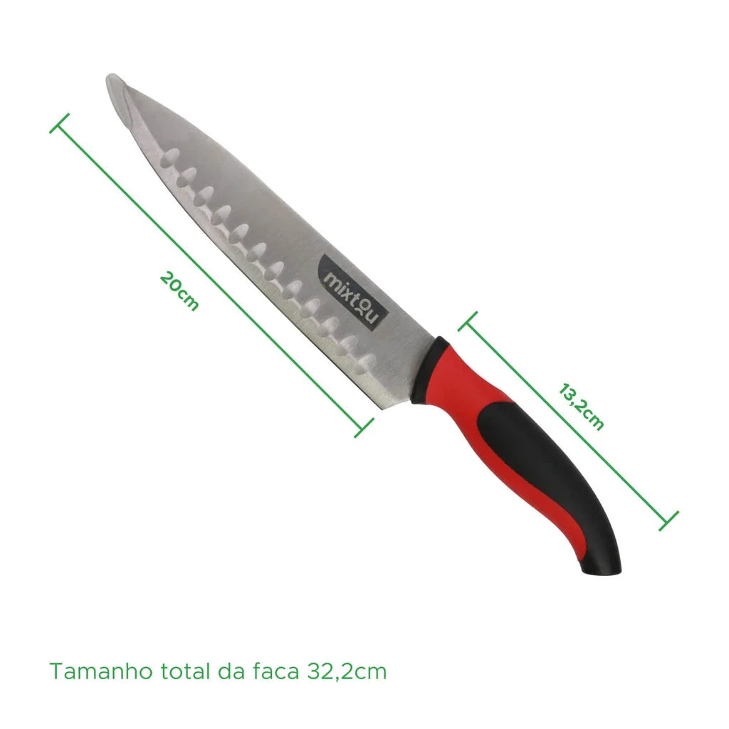 Faca Santoku do Chef 8